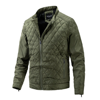 Men’s Quilted Winter Jacket | Warm Outdoor Puffer Coat | Lightweight Insulated Casual Outerwear | Durable Cold Weather Essential