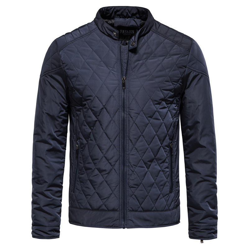 Men’s Quilted Winter Jacket | Warm Outdoor Puffer Coat | Lightweight Insulated Casual Outerwear | Durable Cold Weather Essential