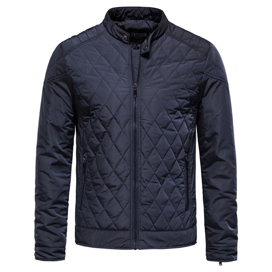 Men’s Quilted Winter Jacket | Warm Outdoor Puffer Coat | Lightweight Insulated Casual Outerwear | Durable Cold Weather Essential