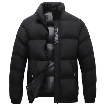 Men’s Puffer Jacket | Warm Winter Coat | Water-Resistant Windproof Outerwear | Insulated Lightweight Quilted Jacket for Cold Weather